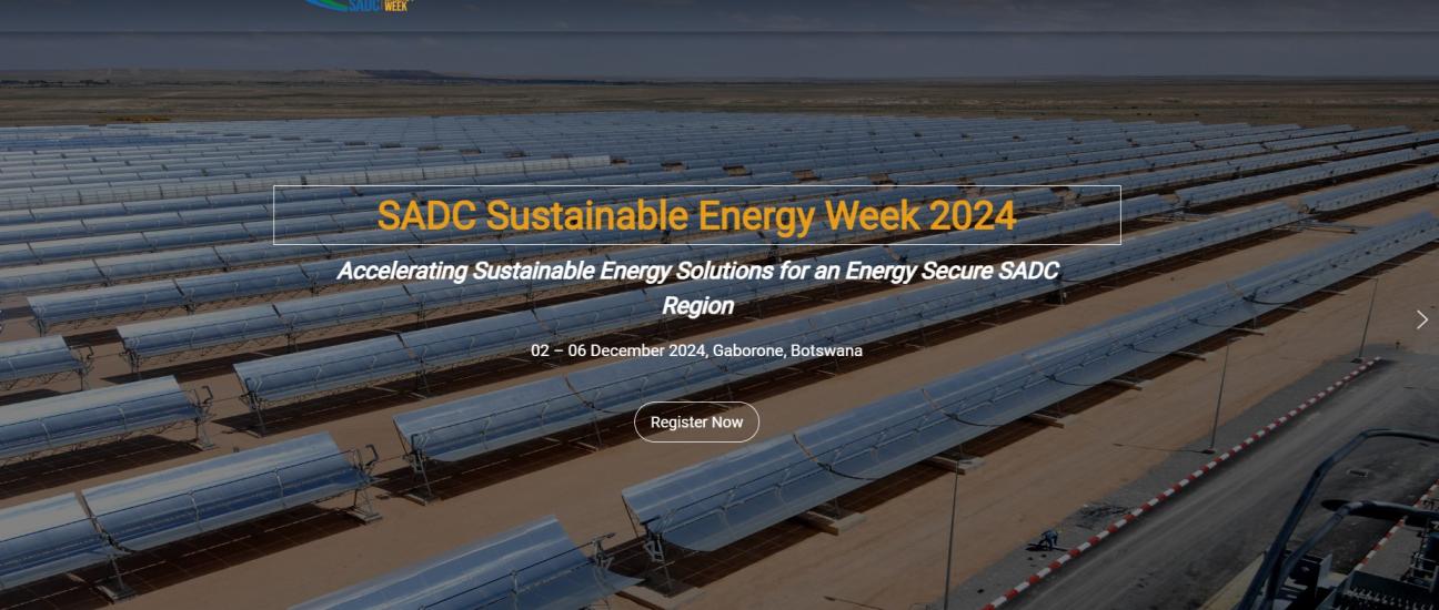 SADC Sustainable Energy Week 