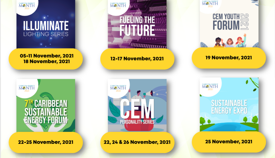 Image of CARICOM Energy Month 2021 Launches!