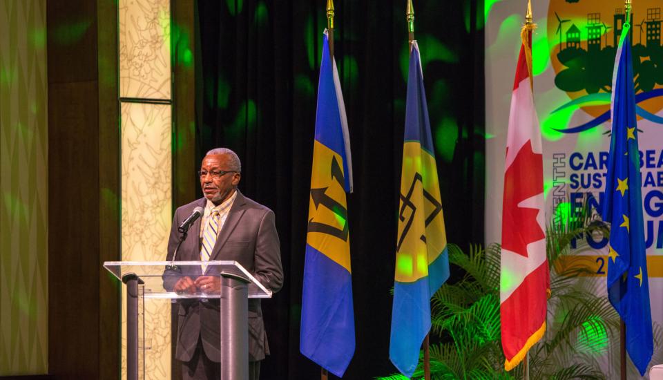 Image of Barbados&#8217; James Husbands is CARICOM Energy Month Awardee