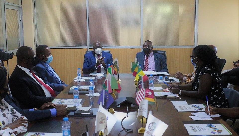 Image of HIGH- POWERED ECOWAS PARLIAMENTARY DELEGATION VISIT THE ECOWAS SPECIAL REPRESENTATIVE TO CABO VERDE 