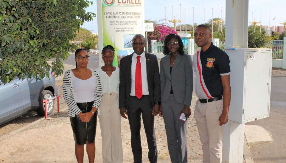 Image of ECREEE welcomes 4 professionals for the ECOWAS Internship Immersion Program for Young Graduates
