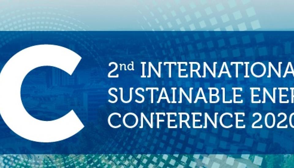 Image of Call for papers for the 2020 ISEC focusing on “Renewable Heating and Cooling in Integrated Urban and Industrial Energy Systems”