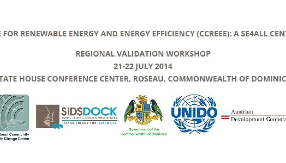 Image of CCREEE REGIONAL VALIDATION WORKSHOP 21-22 JULY 2014 ROSEAU, COMMONWEALTH OF DOMINICA