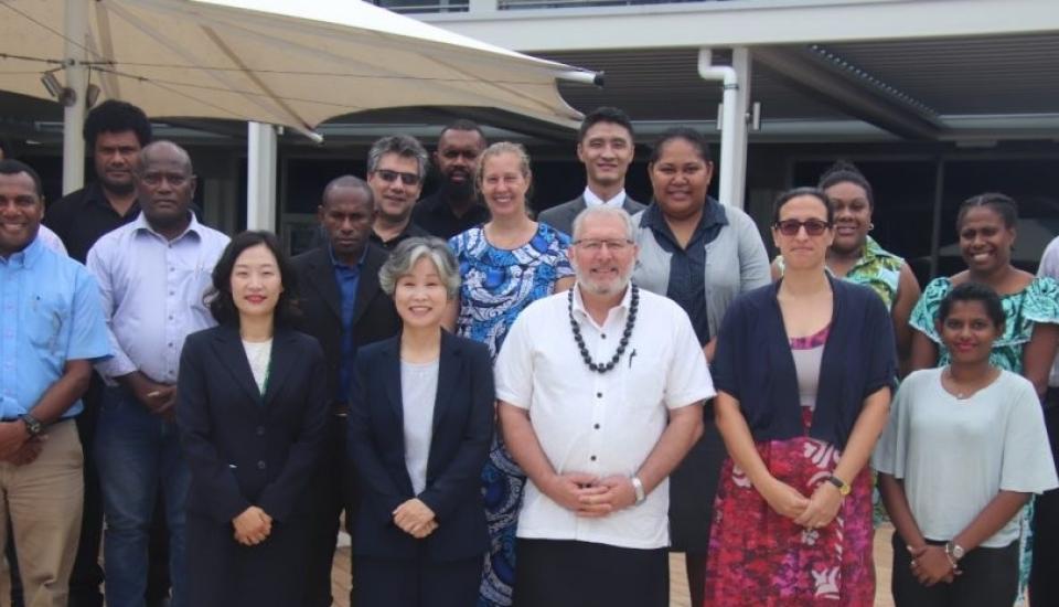 Image of Renewable Energy Capacity Building Project in Four Pacific Countries Launched