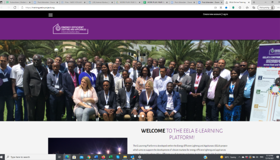 Image of Virtual launch of the EELA E-Learning Platform