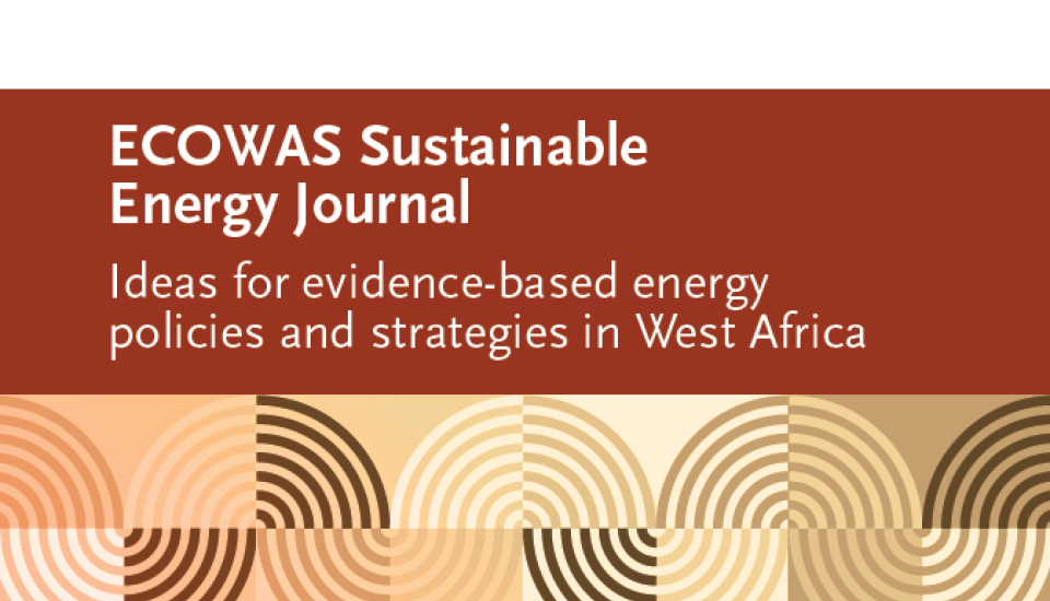 Image of ECREEE AND KAS LAUNCH THE 2ND EDITION OF THE ECOWAS SUSTAINABLE ENERGY JOURNAL