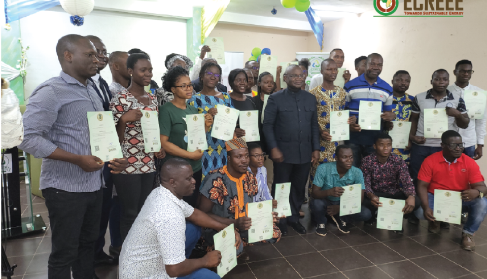 Image of ECREEE and partners succesfully concluded the 7th Regional Certification Exam in the Republic of Benin