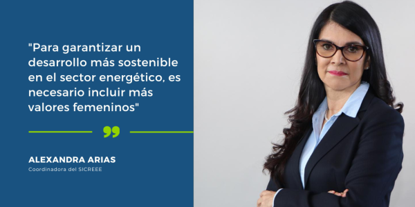 Image of "Para garantizar un desarrollo más sostenible en el sector energético, es necesario incluir más valores femeninos", Alexandra Arias
