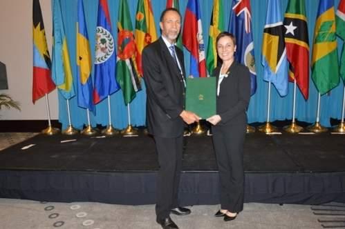 Image of Minister of Foreign Affairs and Foreign Trade deposited Jamaica&#8217;s Instrument of Ratification