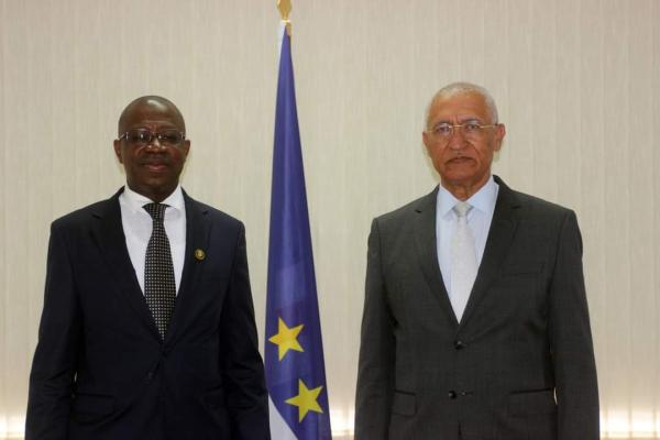 Image of The Executive Director of ECREEE received in audience by the Minister of Foreign Affairs of Cabo Verde