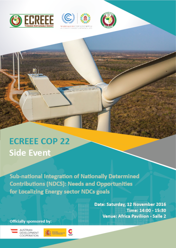 Image of ECREEE COP 22 Side Event 