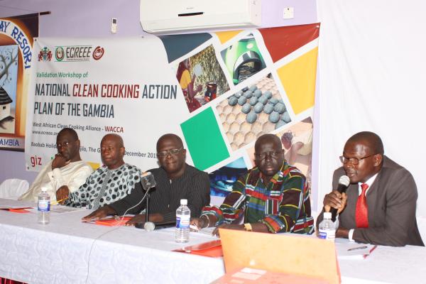 Image of Validation workshop of the National Action Plan on Sustainable Cooking Energy of The Gambia 