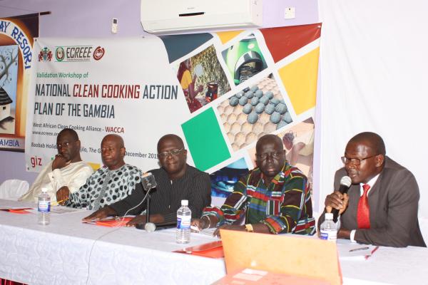 Image of Validation workshop of the National Action Plan on Sustainable Cooking Energy of The Gambia