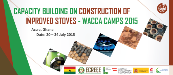 Image of Capacity building on construction of improved stoves -  WACCA Camps 2015