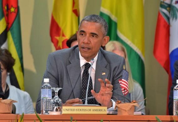 Image of US President Barack Obama Urges Caribbean on Green Energy