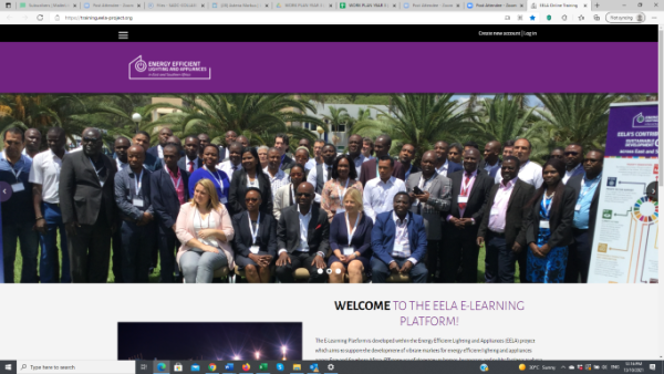 Image of Virtual launch of the EELA E-Learning Platform