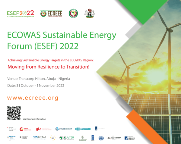 Image of ESEF 2022 will be held in Abuja from 31 October to 1 November!