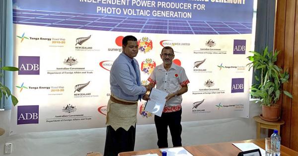Image of Large solar plant to be built in Tonga
