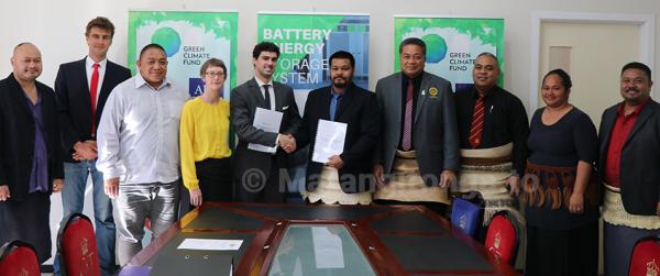 Image of Tonga’s first large batteries will store renewable energy