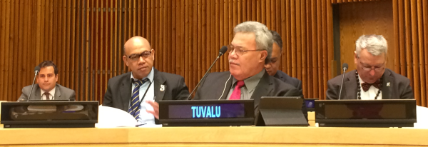 Image of Tuvalu’s Prime Minister Appointed President of the SIDS DOCK Assembly