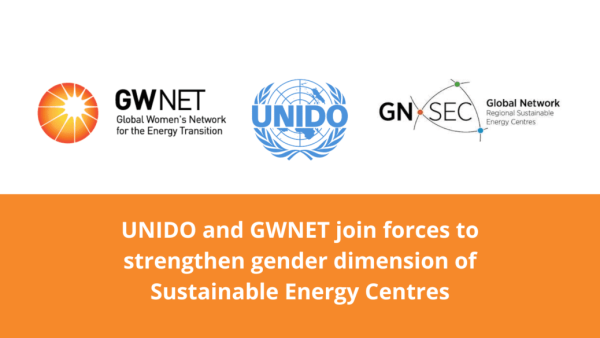 Image of UNIDO and GWNET join forces to strengthen the gender dimension of regional sustainable energy centres