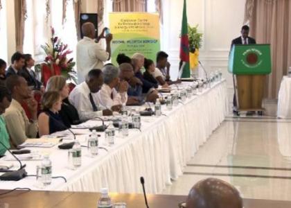 Image of Dominica hosting validation workshop for CCREEE