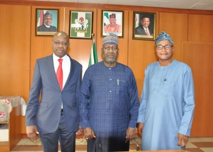 Image of The Executive Director of ECREEE pays a courtesy visit to the Minister of Power of Nigeria