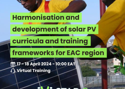 Image of  Workshop On Harmonisation of Curricula And Training For Solar PV For EAC REGION