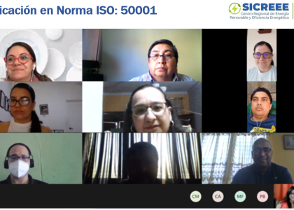 Image of SICREEE concluye capacitación sobre norma ISO 50001