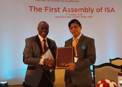 Image of EACREEE signs MoU with ISA on Solar Energy Development
