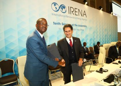 Image of IRENA and EACREEE Sign MoU to Accelerate Renewable Energy Development in the EAC Region