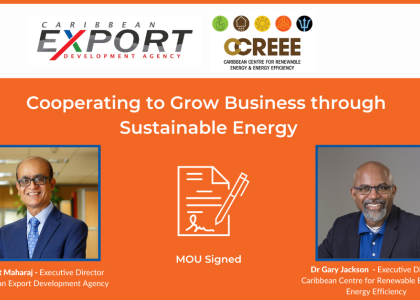 Image of CCREEE &#038; Caribbean Export Cooperate to Create Jobs