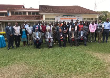 Image of EA Regional Training Course on Standalone Solar PV Systems Design and Installation officially opened at Kenyatta University Conference Centre opens Kenya University