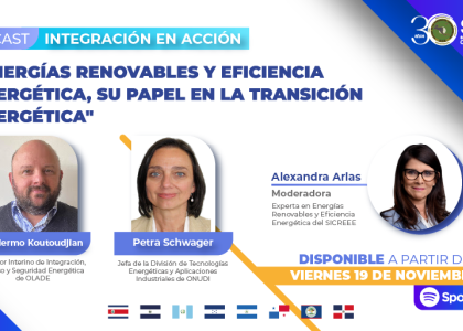 Image of SICREEE, ONUDI y OLADE reflexionan sobre energías renovables, eficiencia energética y su papel en la transición energética en los países del SICA