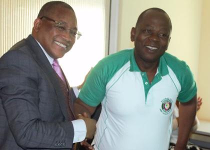 Image of ECOWAS Commissioner for Human Resources pays a working visit to ECREEE