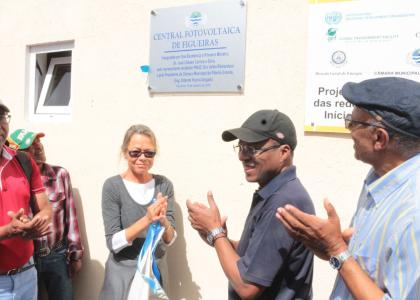 Image of Prime Minister of Cabo Verde inaugurates ECREEE projects in Santo Antão