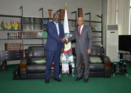 Image of DR. OMAR ALIEU TOURAY ASSUMES OFFICE AS NEW PRESIDENT OF THE ECOWAS COMMISSION