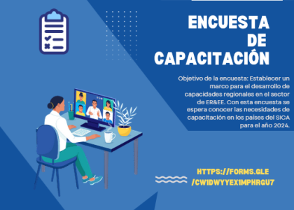 Image of Encuesta sobre necesidades de capacitación en ER&EE para el año 2024