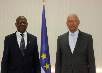 Image of The Executive Director of ECREEE received in audience by the Minister of Foreign Affairs of Cabo Verde