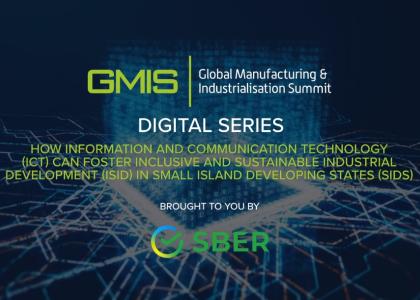 Image of GN-SEC featured in the GMIS webinar  “How information and communication technologies can foster inclusive and sustainable industrial development in Small Island Developing States”