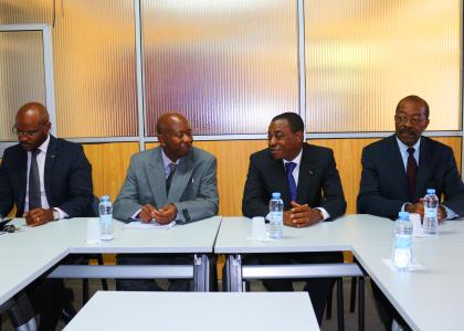 Image of VISIT BY TWO MINISTERS FROM COTE D’IVOIRE TO ECREEE