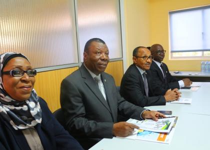 Image of ECOWAS VICE-PRESIDENTIAL DELEGATION TO CABO VERDE PAYS A VISIT TO  ECREEE