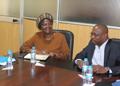 Image of ECOWAS Commissioner Economic Affairs and Agriculture pays a courtesy visit to ECREEE