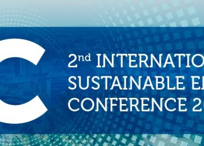 Image of Call for papers for the 2020 ISEC focusing on “Renewable Heating and Cooling in Integrated Urban and Industrial Energy Systems”