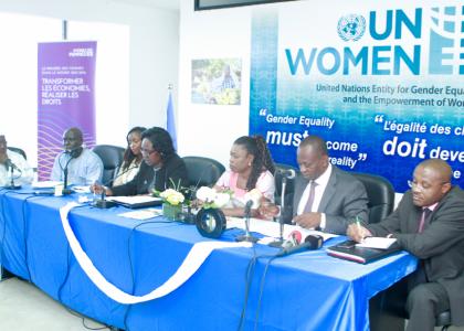 Image of  ECREEE and UN Women Hold International Press Conference, Launching the ECOW-GEN Facility