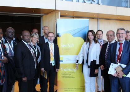 Image of Training Institutions of SOLtrain West Africa meet SOLtrain in Southern Africa