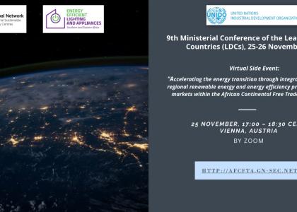Image of GN-SEC side event: Accelerating the energy transition
