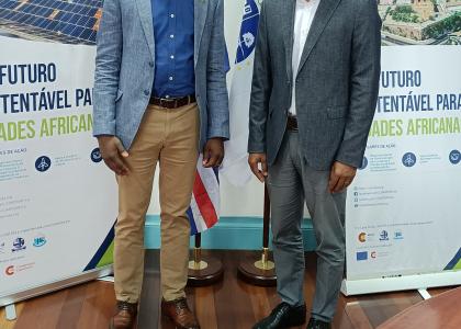 Image of The Executive Director of ECREEE visits the Mayor of Praia 