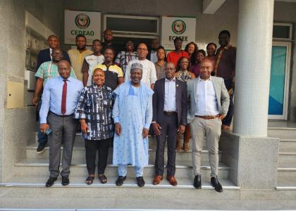 Image of The ECOWAS Commissioner for Internal Services pays a courtesy visit to ECREEE