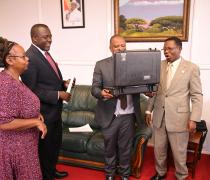 Image of EACREEE delivers Portable Light testing equipment to Makerere University
